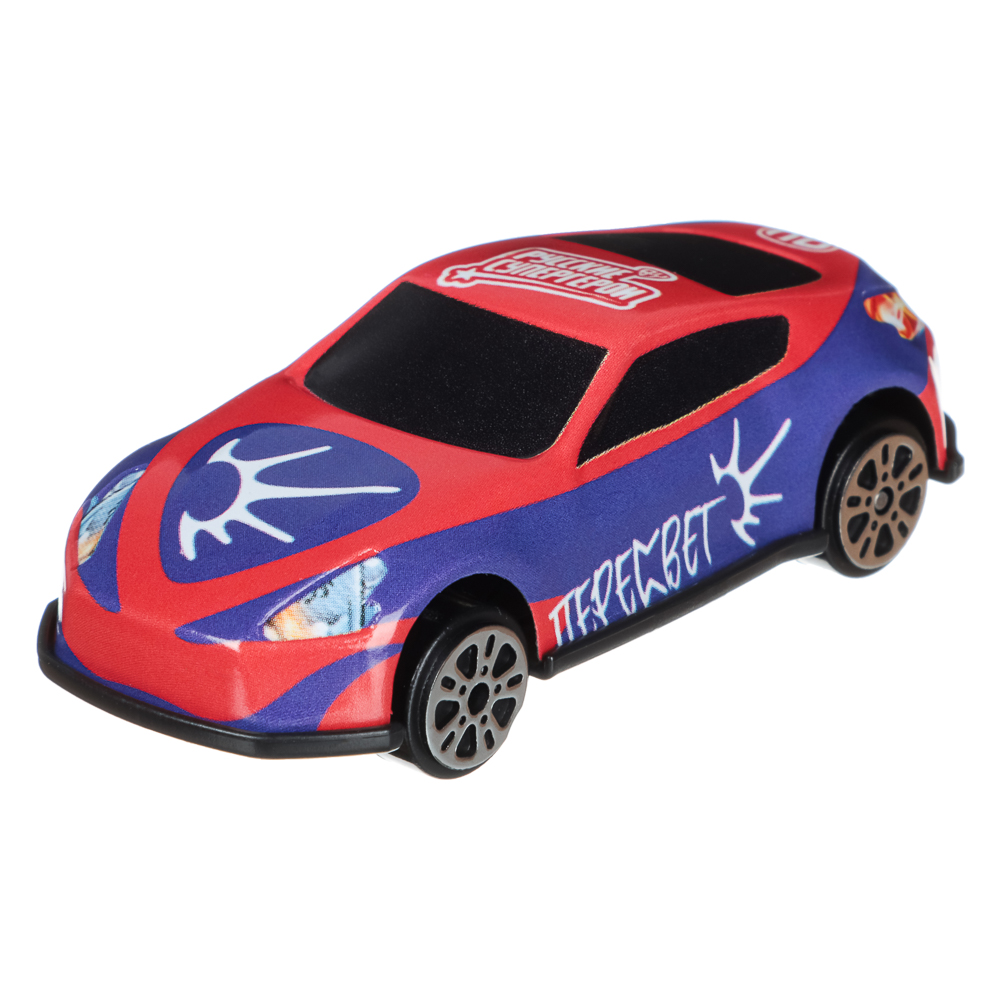 BY Русские Супергерои Машинки Супергероев, набор 6 машинок, ABS, 34,1х13,1х3,3см, арт.№ 292-023