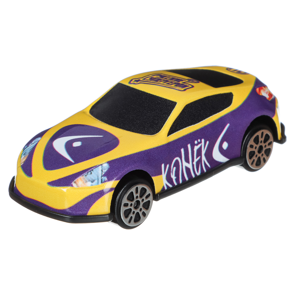 BY Русские Супергерои Машинки Супергероев, набор 6 машинок, ABS, 34,1х13,1х3,3см, арт.№ 292-023