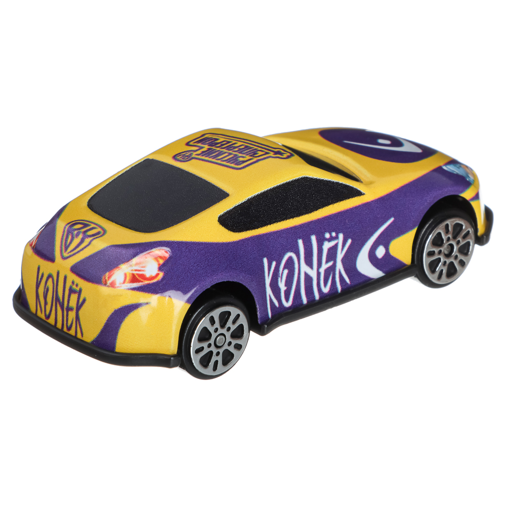 BY Русские Супергерои Машинки Супергероев, набор 6 машинок, ABS, 34,1х13,1х3,3см, арт.№ 292-023