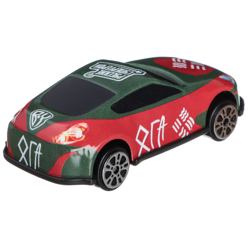 BY Русские Супергерои Машинки Супергероев, набор 6 машинок, ABS, 34,1х13,1х3,3см, арт.№ 292-023