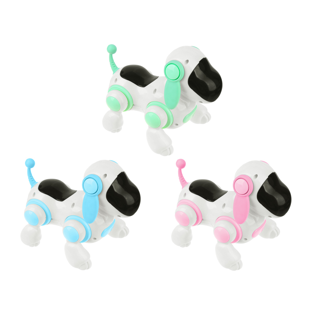 ИГРОЛЕНД Робот питомец-мини в шоубоксе, движение, свет, звук, ABS, 16х10х13см, 2хАА, арт.№ 272-859