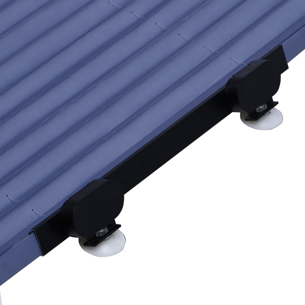 ЕРМАК Шторка солнцезащитная на лобовое стекло, раскладная, 65x155 см, складывается в тубус, арт.1, арт.№ 704-172