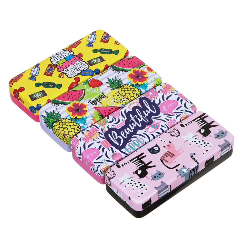 ЮL Футляр для очков, ПВХ, 16х6см, 2-4 дизайна, арт.№ 339-086