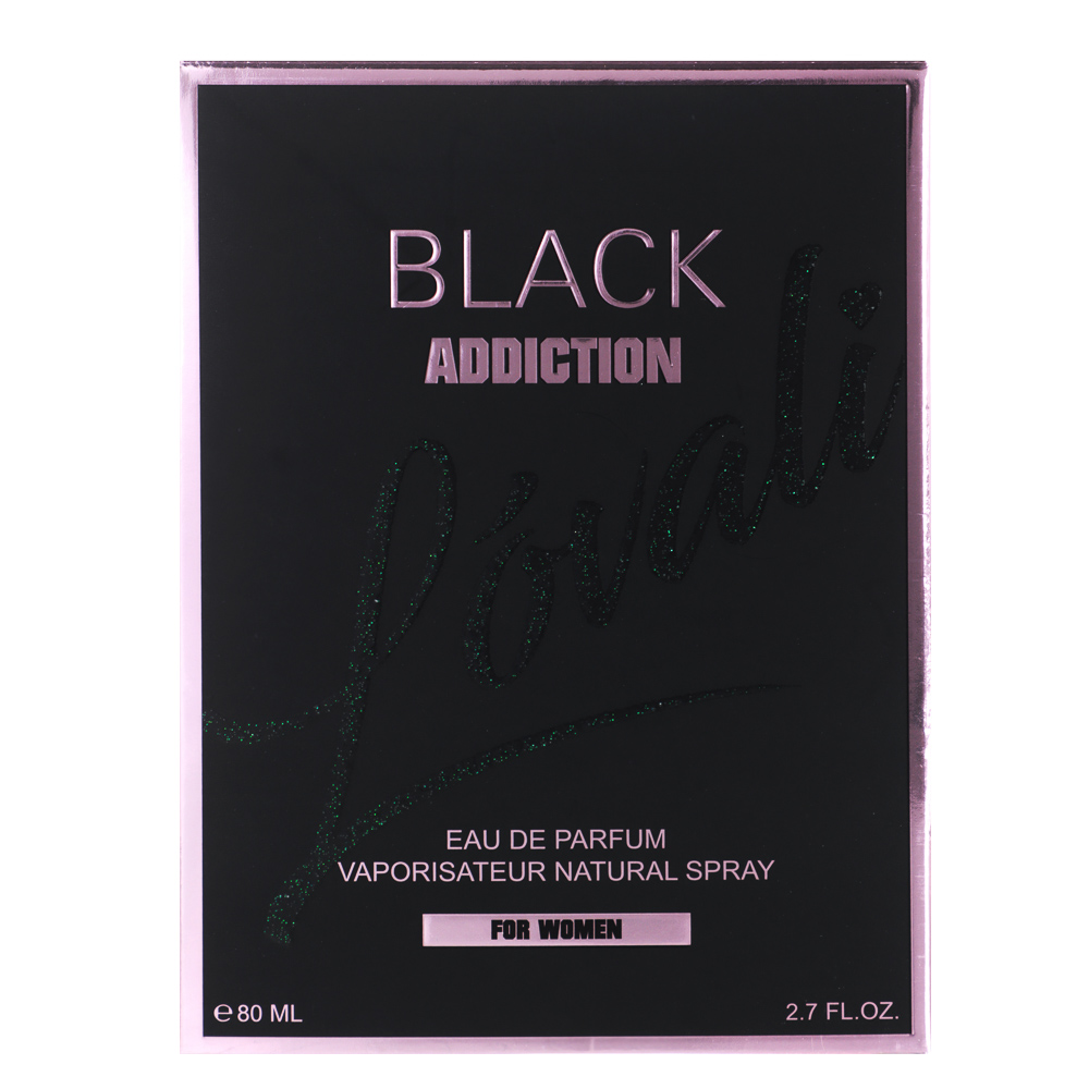 ЮниLook Туалетная вода женская Black addiction, 80 мл, арт.№ 313-349
