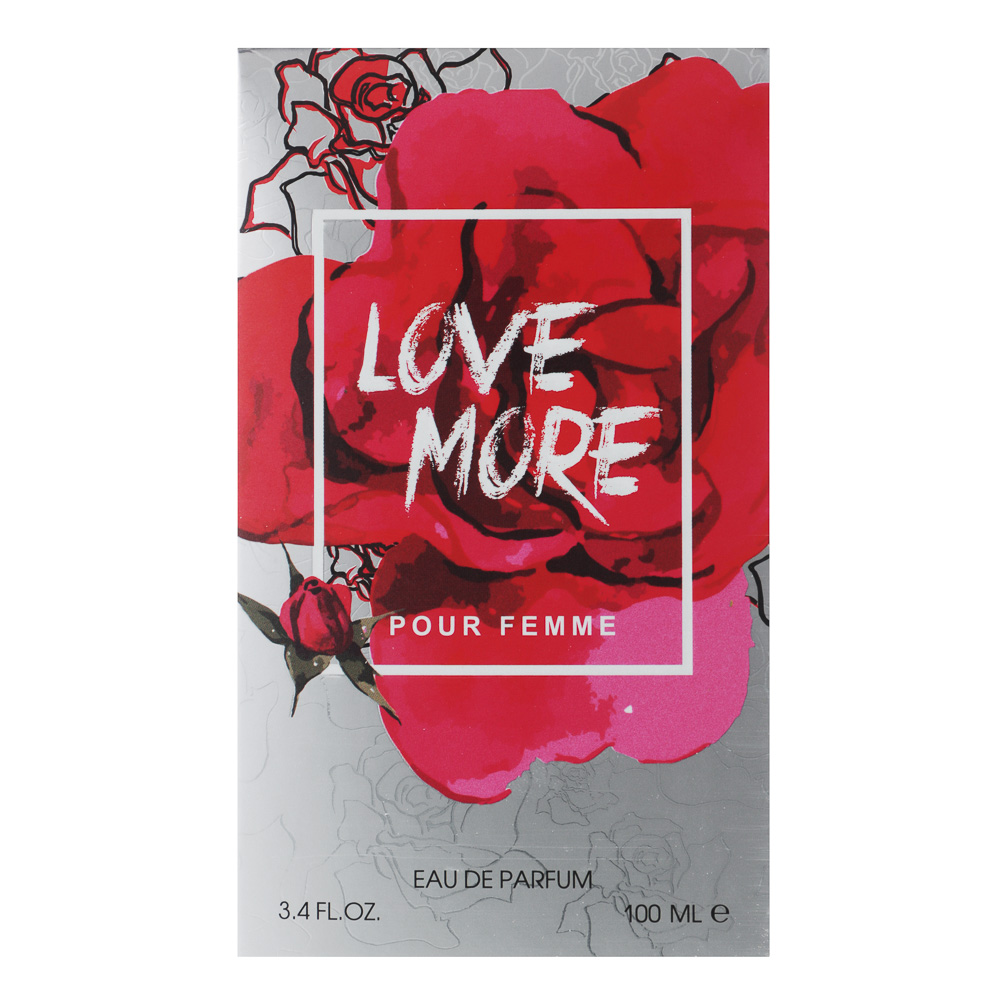 ЮниLook Туалетная вода женская Love & More, 100 мл, арт.№ 313-351