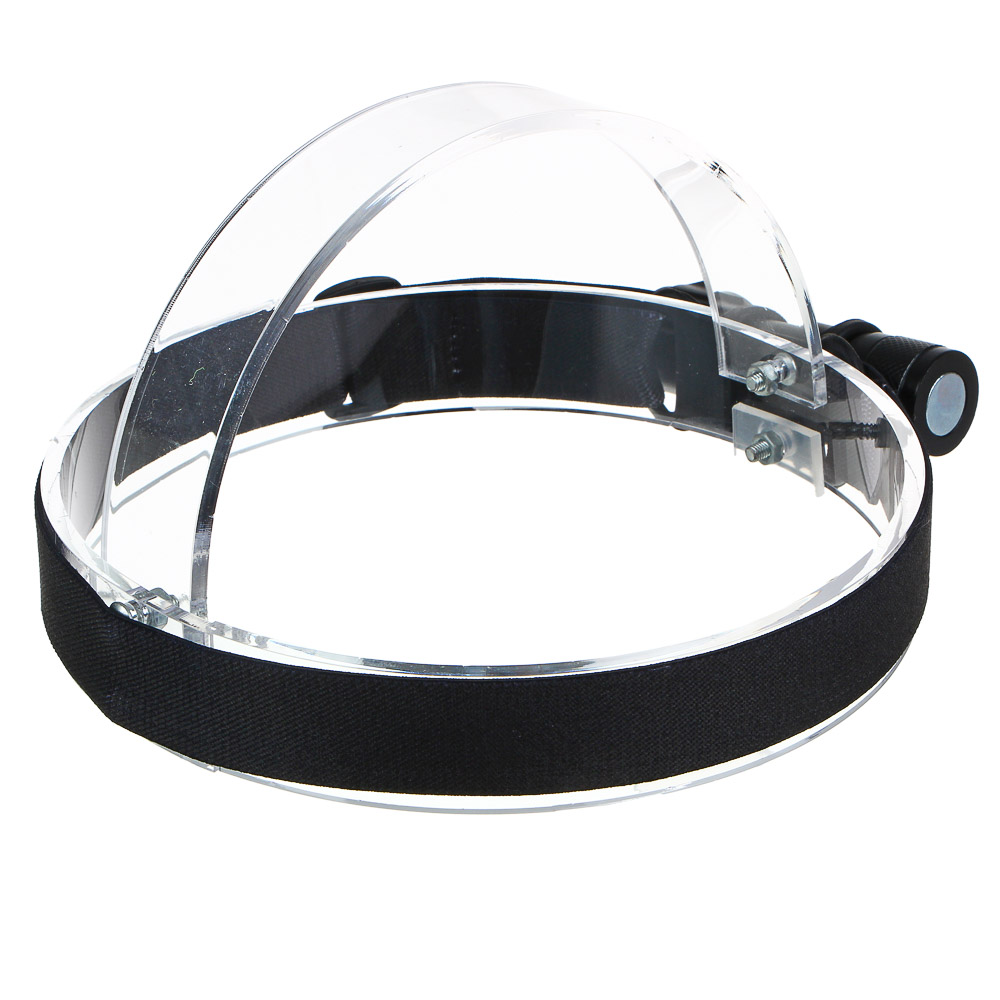 Фонарь налобный тм ЕРМАК, 1 LED, 1200мАч, 4 режима, пластик, металл, 80х24х25 мм, арт.№ 221-014