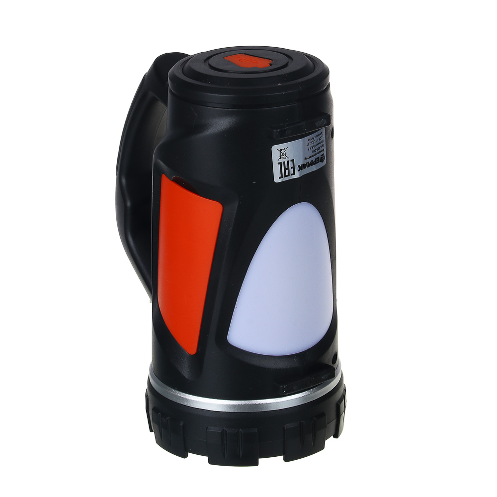 Фонарь прожектор тм ЕРМАК, SS-5805, 1 LED, 1 СОВ, 3 Вт, 17х11см, 4 режима, 1000мАч, USB, пластик, арт.№ 223-040