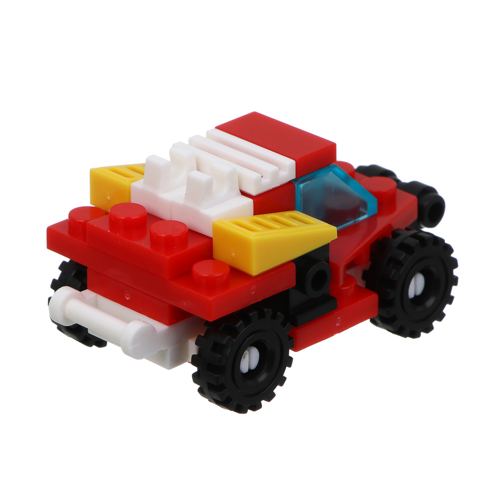 ИГРОЛЕНД Конструктор "Пожарная бригада" 8 в 1, 8х3,5х11 см, ABS, арт.№ 265-672
