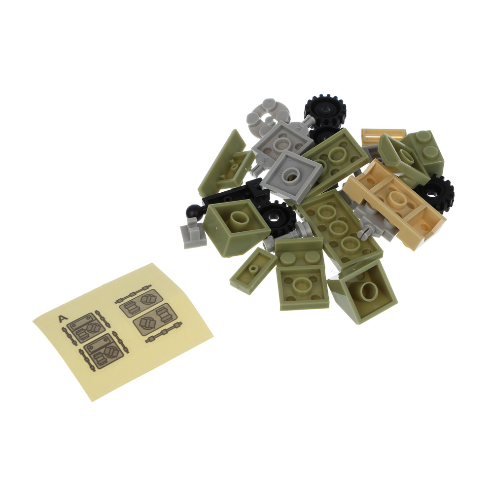 ИГРОЛЕНД Конструктор "Военная техника" 8 в 1, 8х3,5х11 см, ABS, 6 видов, арт.№ 265-673
