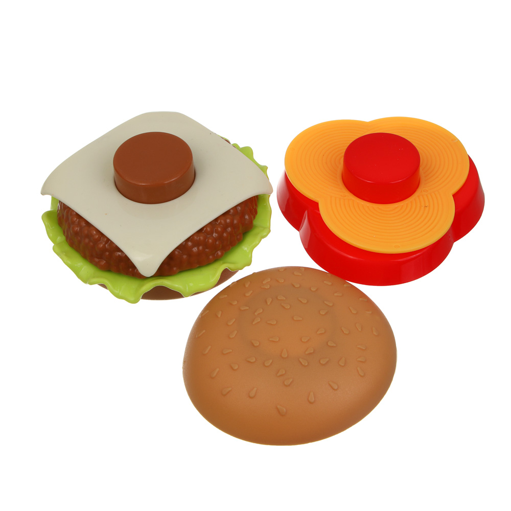 ИГРОЛЕНД Набор игровой "Кафе", 5-9пр., ABS, 19, 5х26х5см, 3 дизайна, арт.№ 294-075