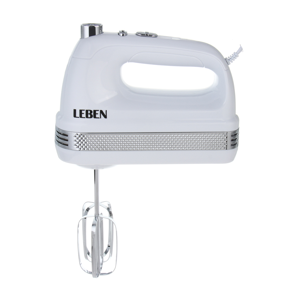LEBEN Миксер электрический 800 Вт, 5 скоростей + режим "TURBO", арт.№ 269-066