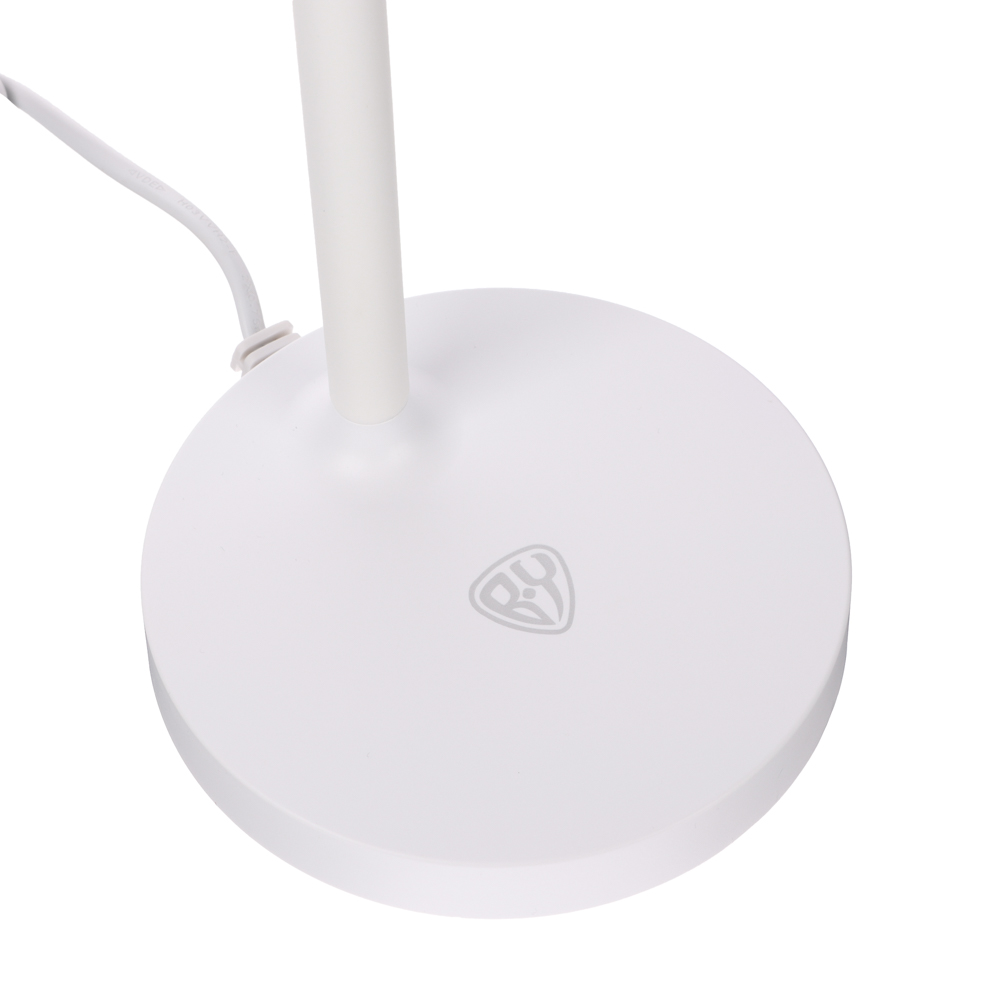 Светильник переносной настольный BY Элеганс,14LED, 5Вт, 300Лм,4000K,230В, кабель 1.6м, пластик,белый, арт.№ 417-163