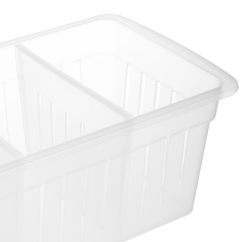 Корзинка для специй 3 секции 27x15x10см, пластик, арт.№ 861-508