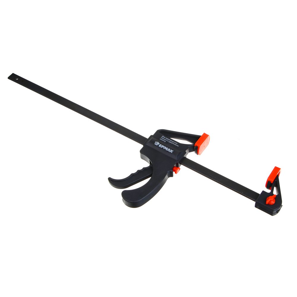 ЕРМАК Струбцина универсальная F-образная 600х780х65 пластиковый корпус, арт.№ 631-010