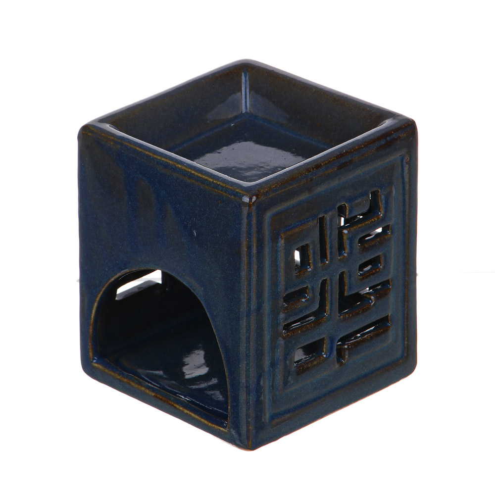 Аромалампа керамическая, 10x10x11 см, 2 цвета, арт.№ 471-022