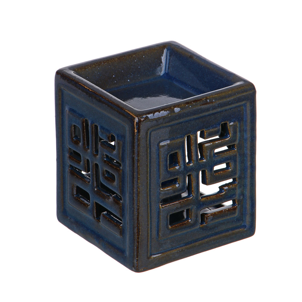 Аромалампа керамическая, 10x10x11 см, 2 цвета, арт.№ 471-022