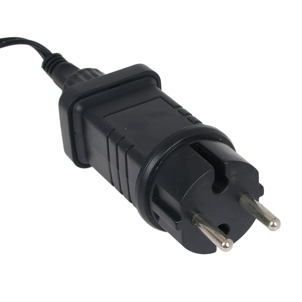 СНОУ БУМ Проектор верхушка на елку, 4LED*белый, 0°-180°, 24,3х6,5х25,5см, ПВХ черный, 220В, 50гц, арт.№ 351-714