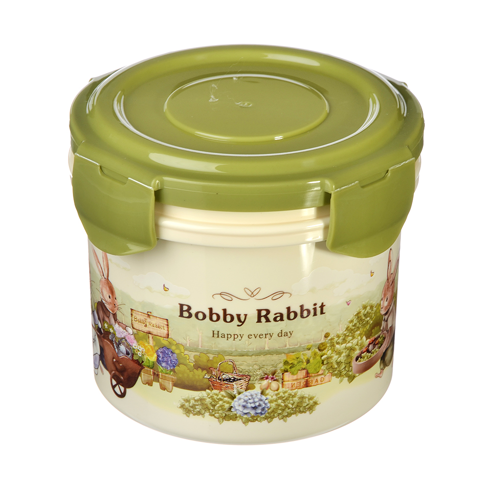 Контейнер с крышкой "Зайчата", 420мл, полипропилен, арт.№ 829-142