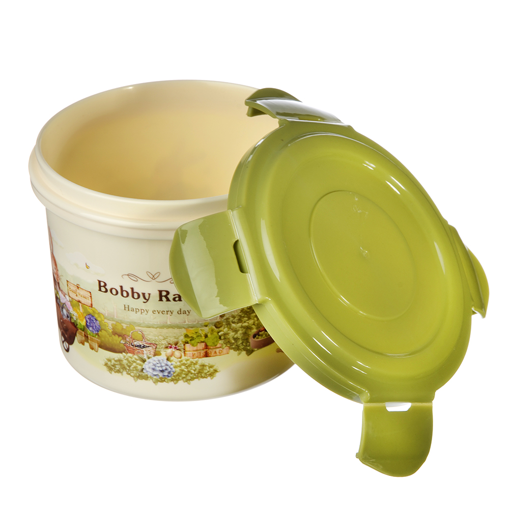 Контейнер с крышкой "Зайчата", 420мл, полипропилен, арт.№ 829-142