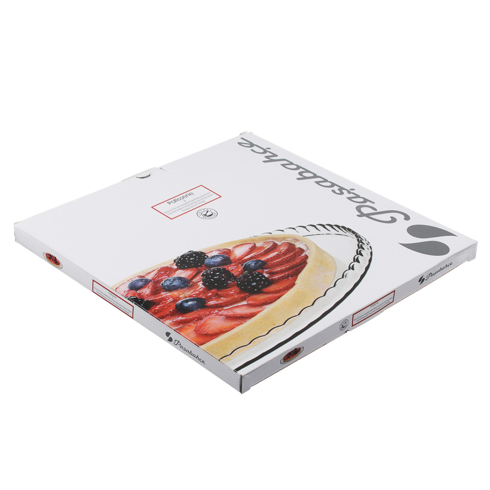 PASABAHCE Блюдо d32,2cм PATISSERIE, закаленное стекло, 10345B, арт.№ 877-633