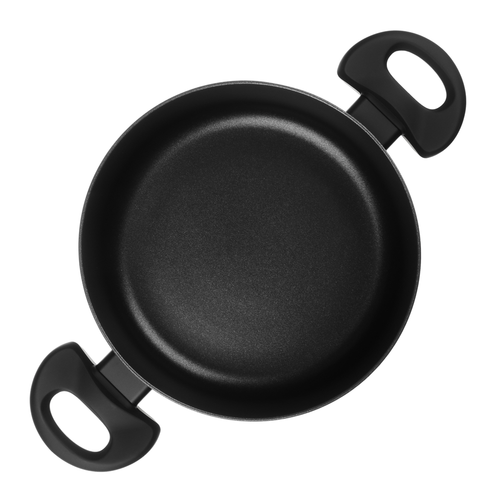 Набор посуды 11 предметов SATOSHI Графит, кастрюли 20 см, 24 см, 28 см (2,8 л, 4,6 л, 7 л), ковш 16 см (1,6 л), сковороды 24 см, 28 см, индукция, арт.№ 846-748