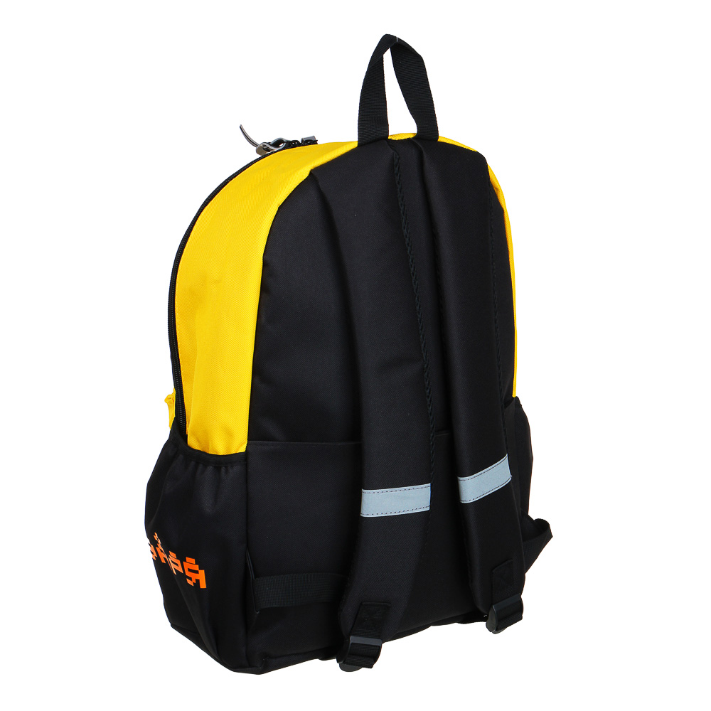 BY ЗАРЯ Рюкзак подростковый, 41x29x18см, "Озарение", 1 отделение, 4 кармана, улучшенный ПЭ, арт.№ 254-466