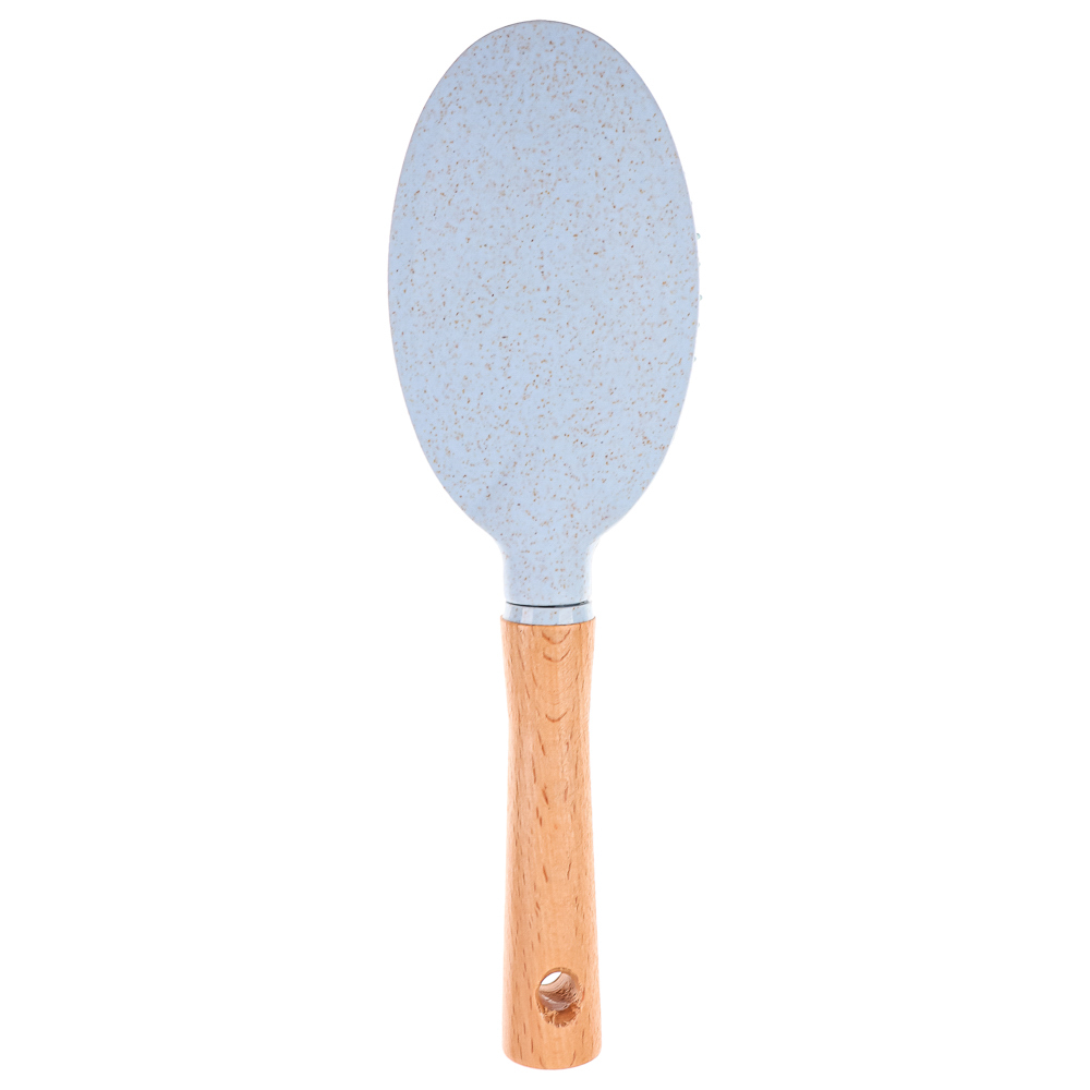 ЮНИLOOK Расческа массажная Эко, дерево, нейлон, 23,5х7 см, 2 цвета, арт.№ 319-169