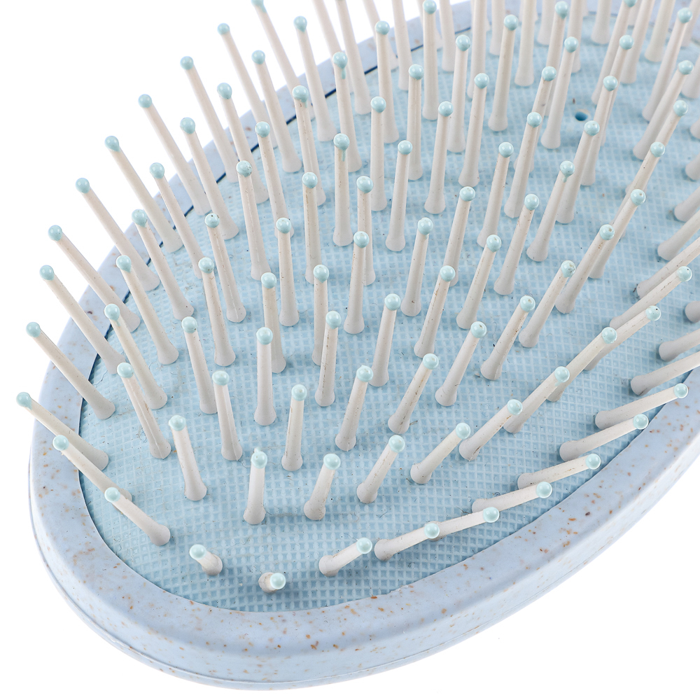 ЮНИLOOK Расческа массажная Эко, дерево, нейлон, 23,5х7 см, 2 цвета, арт.№ 319-169