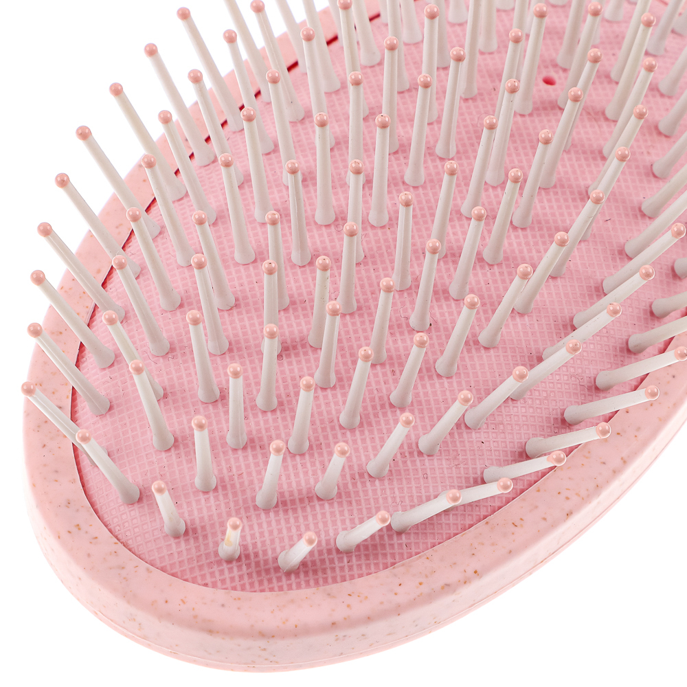 ЮНИLOOK Расческа массажная Эко, дерево, нейлон, 23,5х7 см, 2 цвета, арт.№ 319-169