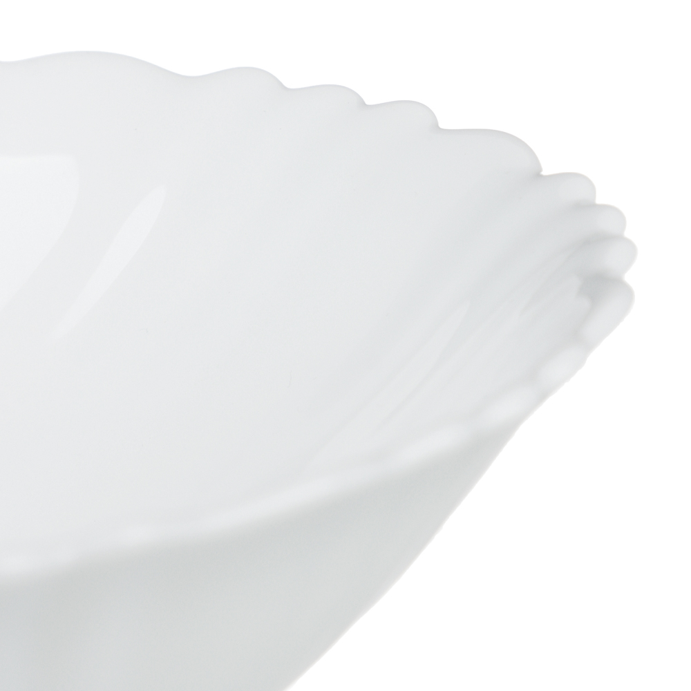 MILLIMI Бьянко Плюс Салатник, опаловое стекло, 16.5см,400мл, арт.№ 818-024