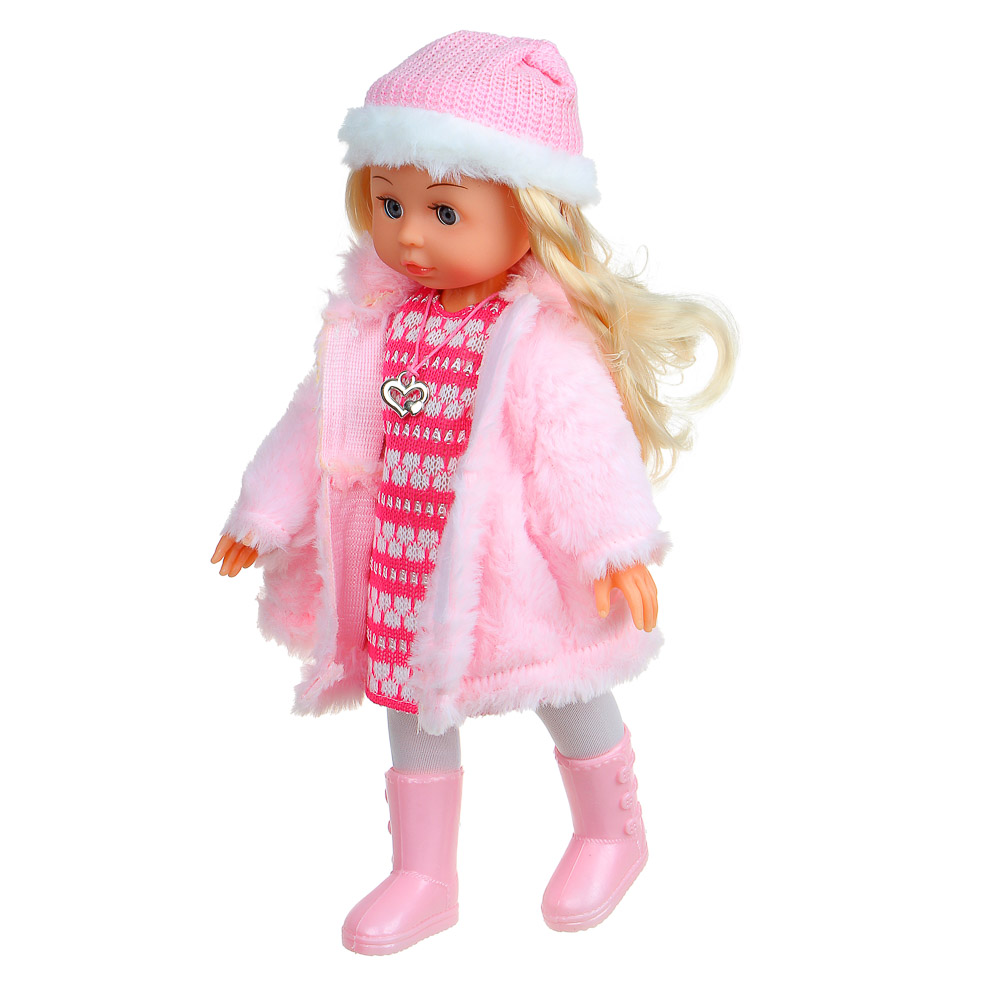 ИГРОЛЕНД Кукла "Времена года" с аксессуарами, 30см, АБС, ПВХ, полиэстер, 23х9,5х35 см, 4 дизайна, арт.№ 267-865
