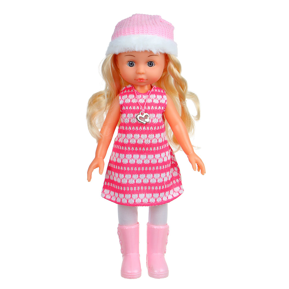 ИГРОЛЕНД Кукла "Времена года" с аксессуарами, 30см, АБС, ПВХ, полиэстер, 23х9,5х35 см, 4 дизайна, арт.№ 267-865