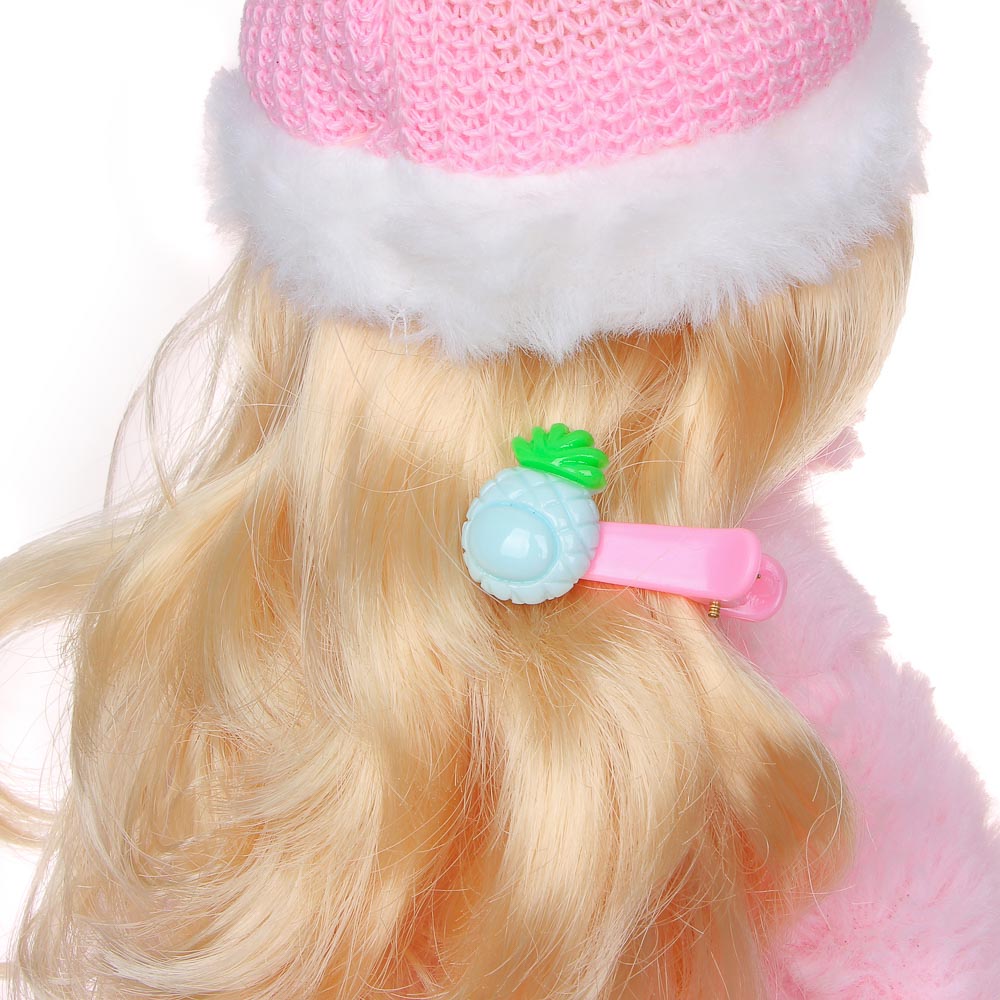 ИГРОЛЕНД Кукла "Времена года" с аксессуарами, 30см, АБС, ПВХ, полиэстер, 23х9,5х35 см, 4 дизайна, арт.№ 267-865