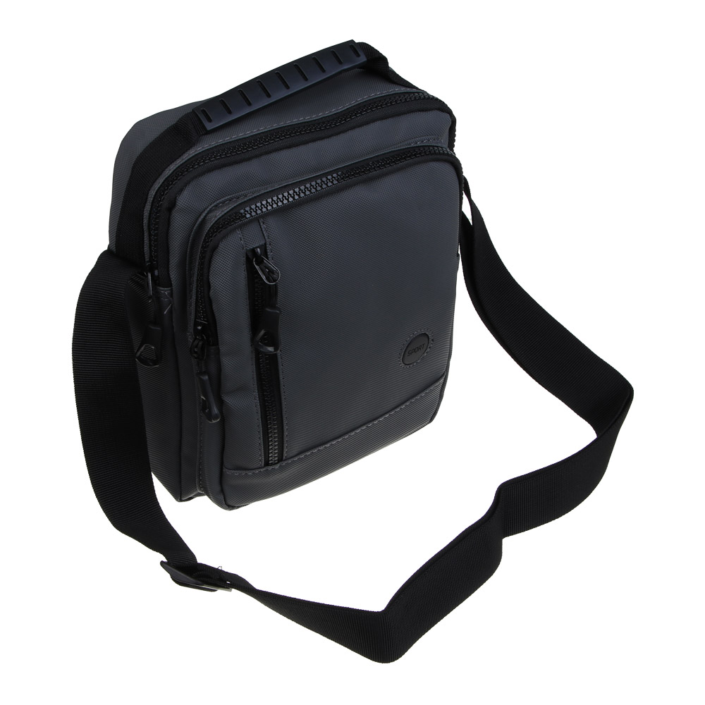 Сумка мужская из водоотталкивающей ткани, 4 отделения тм ЮL Футурикс, ПЭ, 24х20х10см, 2 цвета, КЖС24, арт.№ 337-164