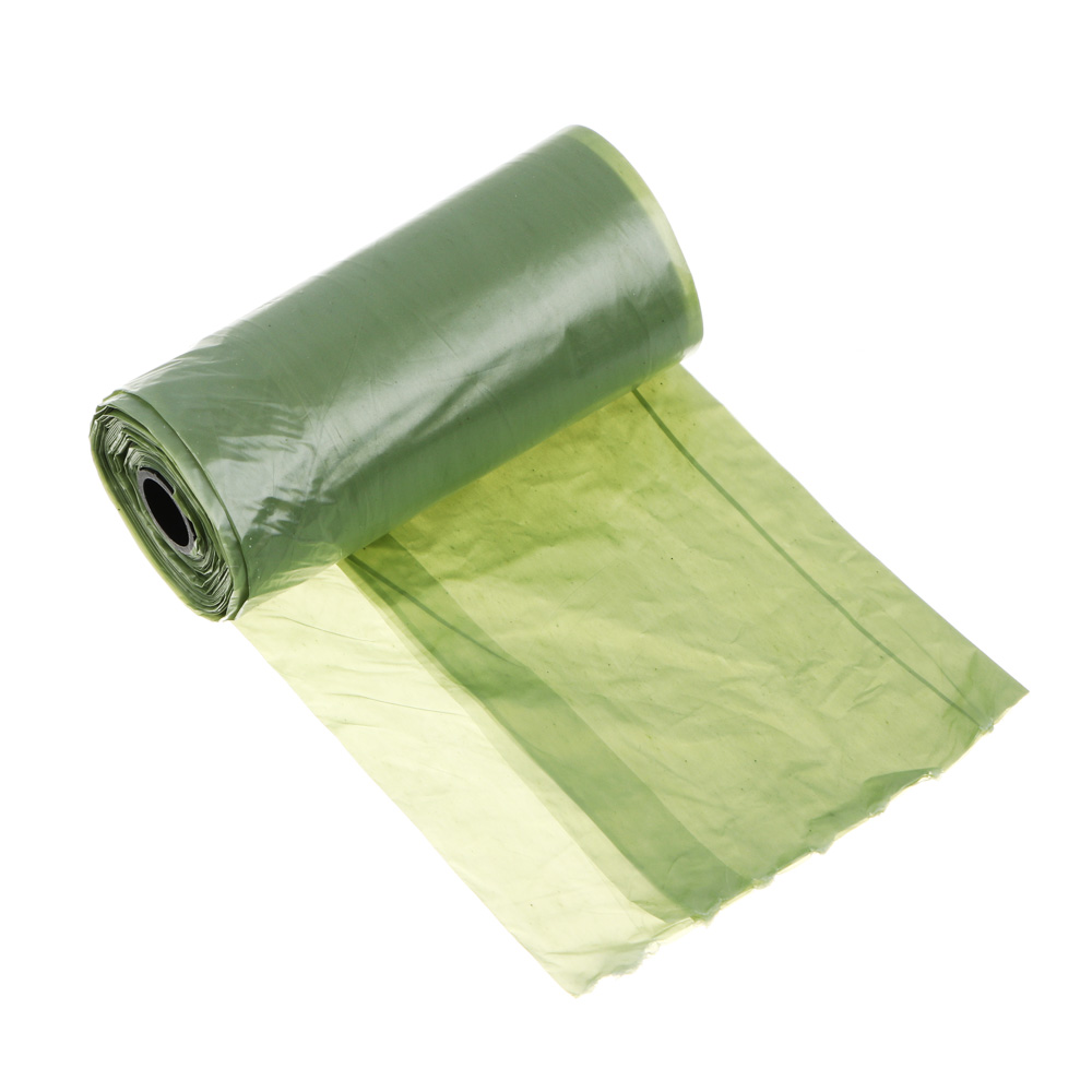 VETTA Контейнер с пакетами для уборки за домашними животными, 15 шт, ПНД, 22х29,5 см, арт.№ 273-151