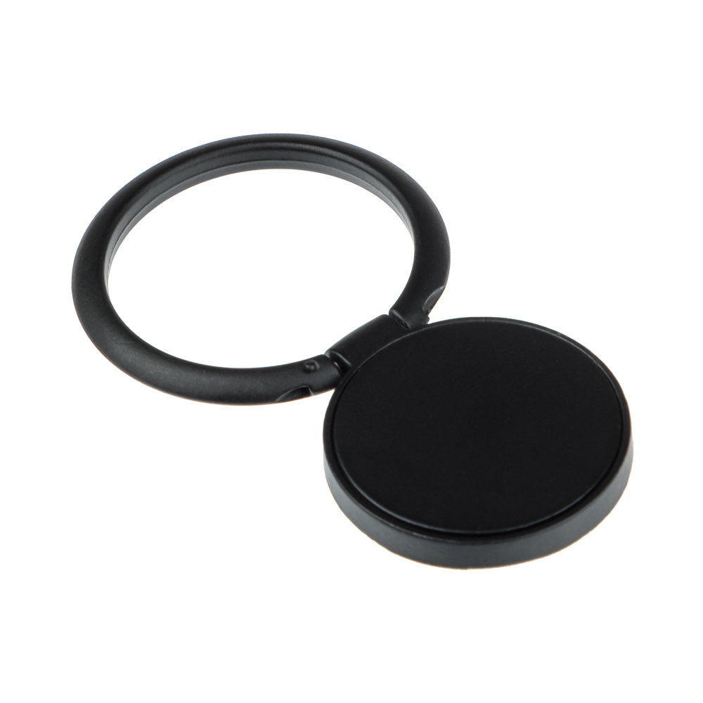 Кольцо-держатель для телефона BY, металлическое, d=33мм, черный матовый, арт.№ 470-302