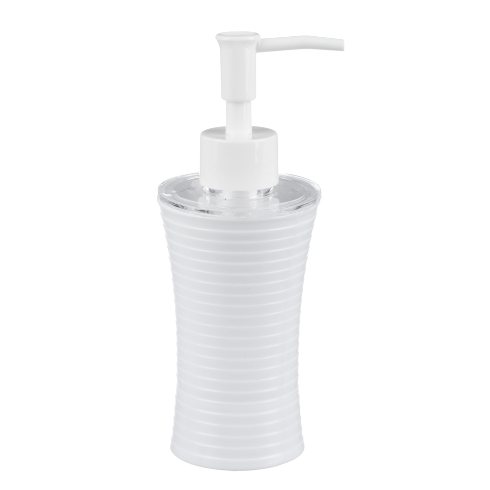 VETTA Дозатор для жидкого мыла полосатый, пластик, 180мл, 2 цвета, арт.№ 463-839