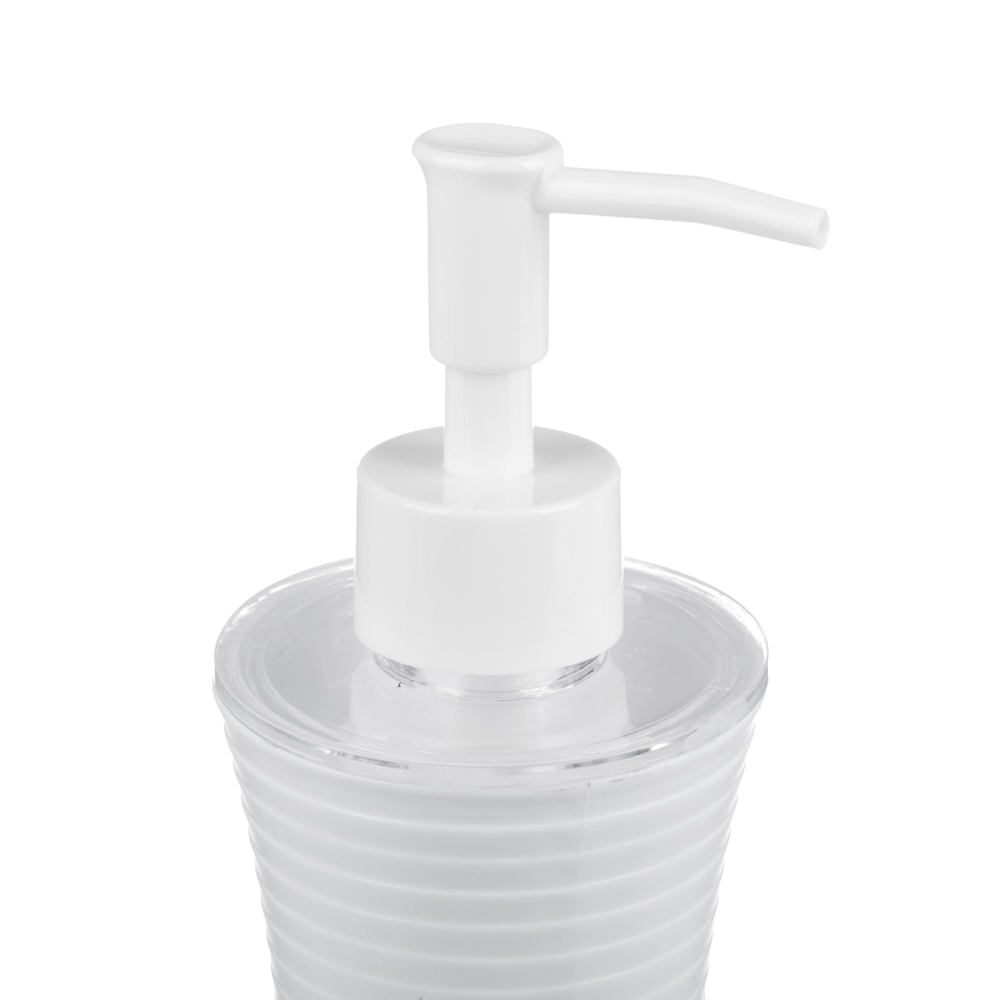 VETTA Дозатор для жидкого мыла полосатый, пластик, 180мл, 2 цвета, арт.№ 463-839