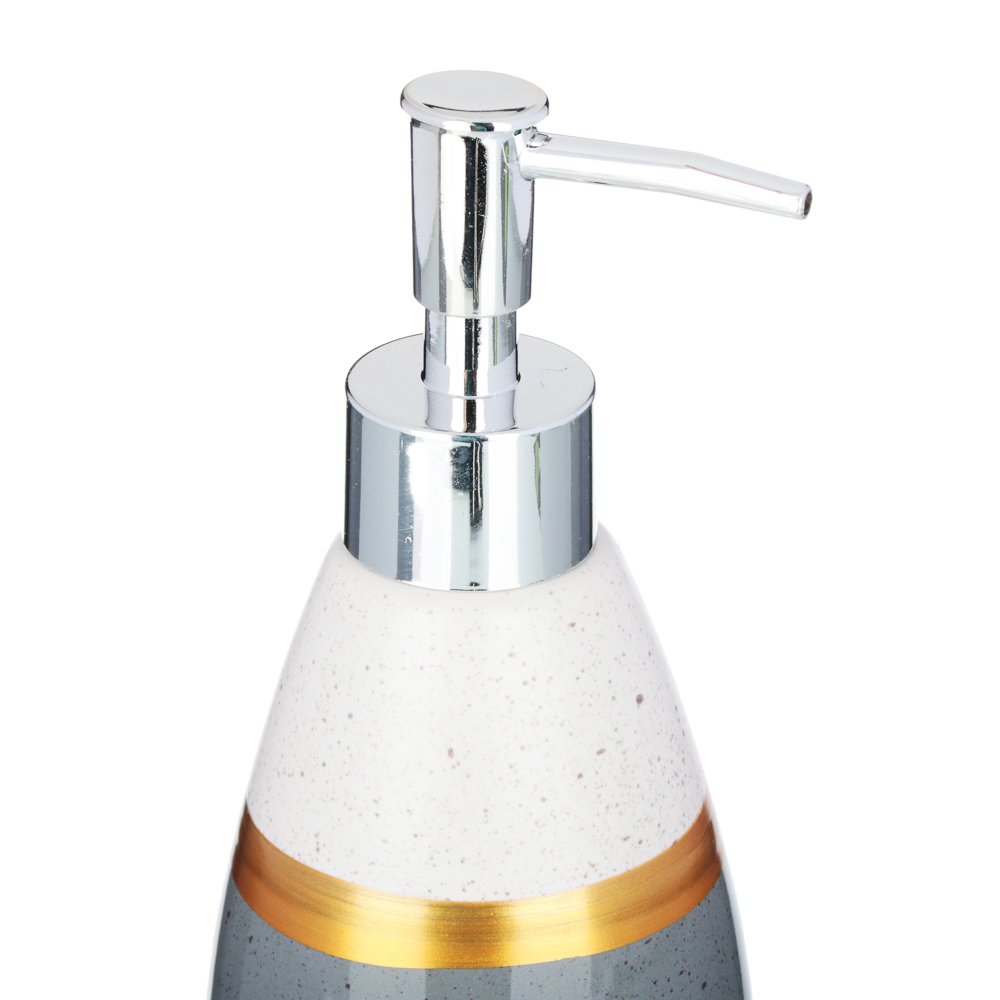 VETTA Дозатор для жидкого мыла, "Любовь с первого взгляда", керамика, 2 цвета, арт.№ 463-013