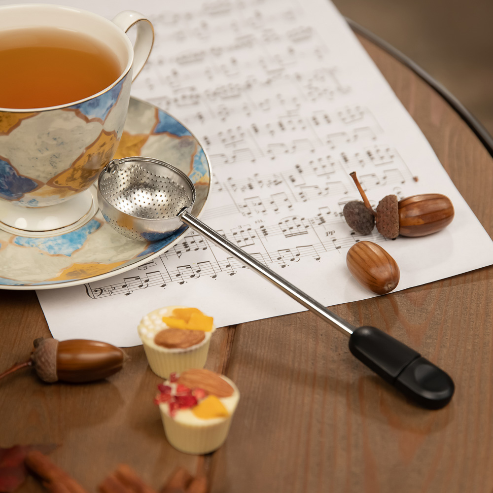 SATOSHI Ситечко для заваривания чая 18х4см, нерж.сталь, арт.№ 886-080