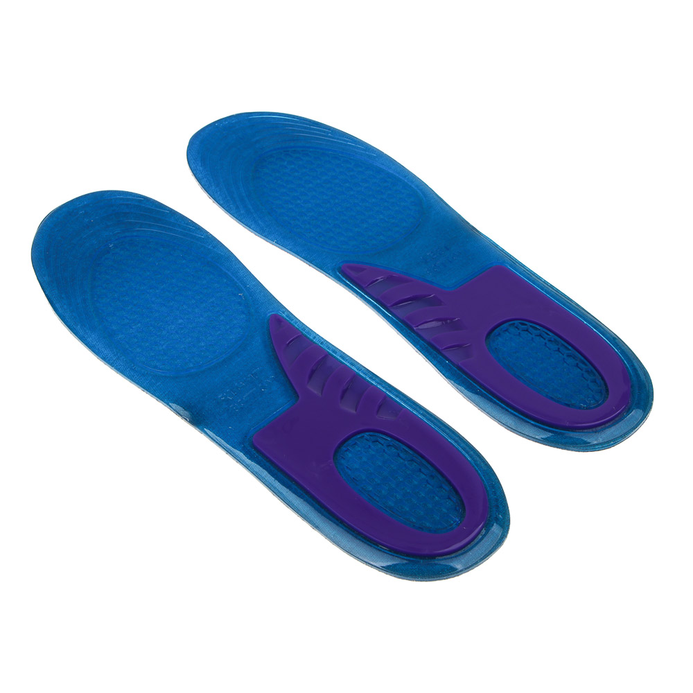 Стельки универсальные тм STREETWISE, с гелевым амортизатором, ТПЭ, п/э, р. 42-47, арт.№ 459-223