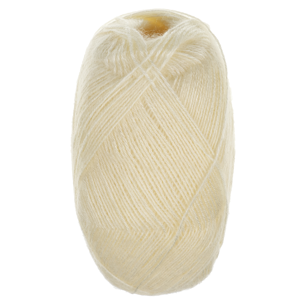 Пряжа Angora gold/Ализе 100г/550м 10 % мохер 10 % шерсть 80 % акрил (01-кремовый), арт.№ 308-410