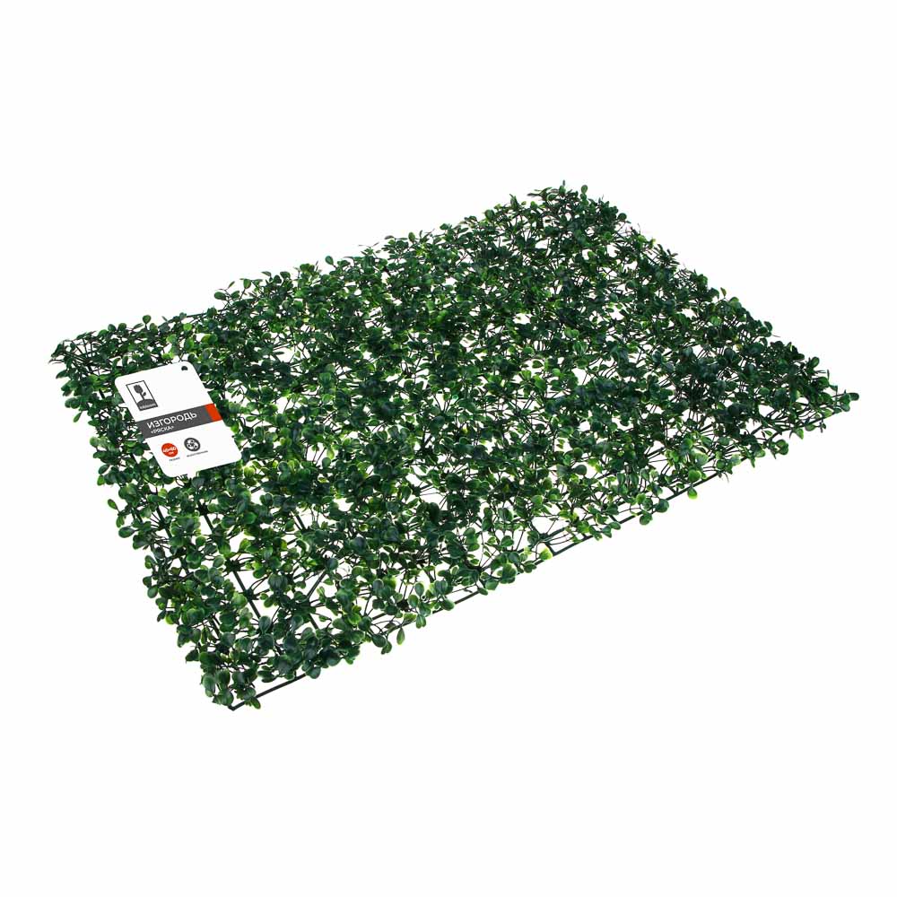 Изгородь искусственная тм INBLOOM, "Ряска", 40×60см, PE, арт.№ 419-008
