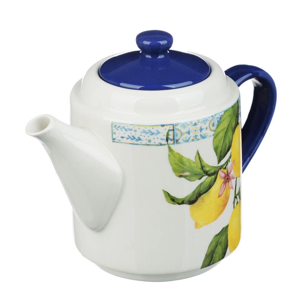 MILLIMI Лимоны Чайный набор на 2 персоны, 400мл, 200мл, 3пр., керамика, арт.№ 824-530