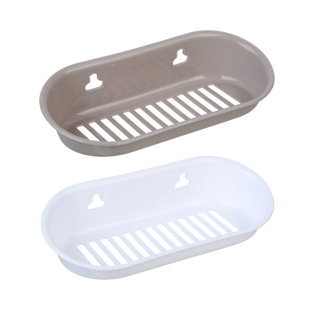 VETTA Love Полочка для ванной комнаты, пластик, 23х10,5х5см, 2 цвета, арт.№ 463-918