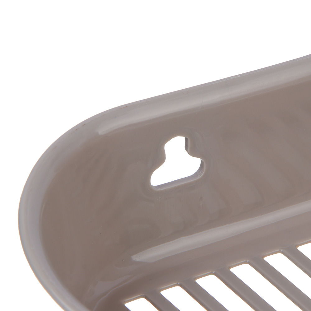 VETTA Love Полочка для ванной комнаты, пластик, 23х10,5х5см, 2 цвета, арт.№ 463-918