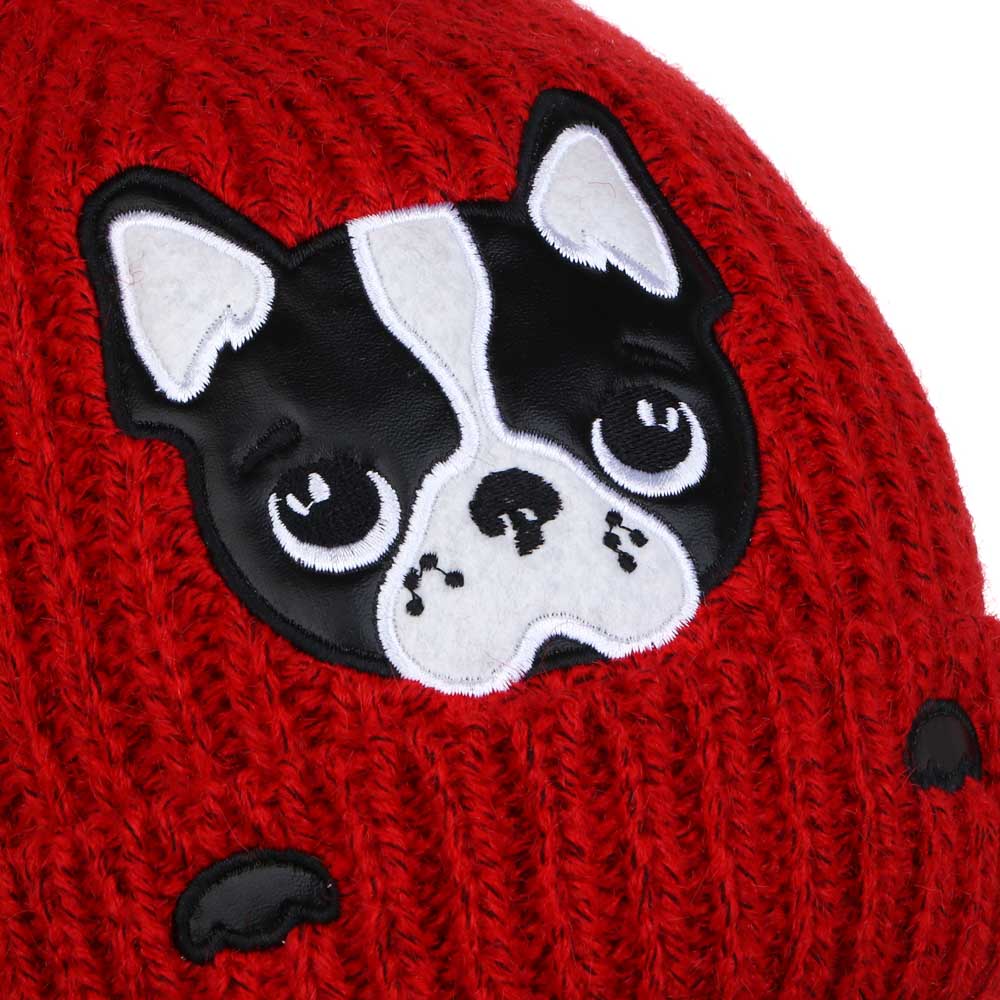 GALANTE Шапка бини детская на подкладе с аппликацией, р-р 52-54, 3 цвета, СЗШ24-24, арт.№ 314-864