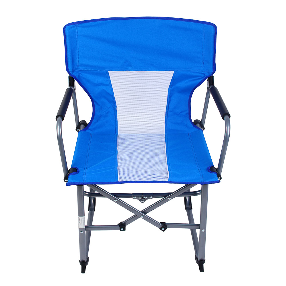 РУССО ТУРИСТО Кресло с подлокотниками, до 100кг, 60х53х90см, оксфорд 600D, сталь d16мм, арт.№ 121-109