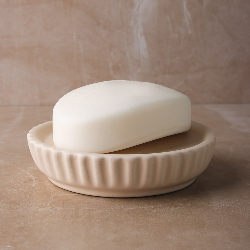 VETTA Мыльница "Вертикаль", керамика, 3 цвета, арт.№ 463-972