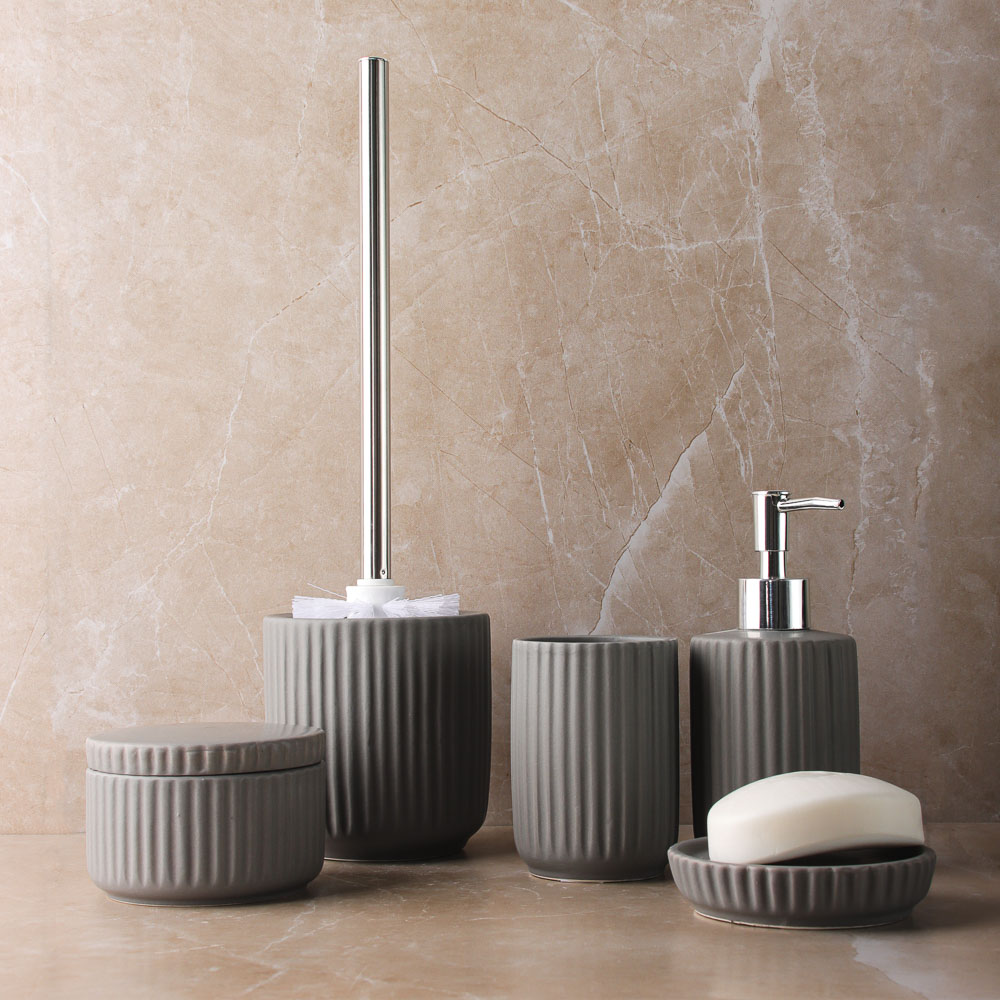 VETTA Мыльница "Вертикаль", керамика, 3 цвета, арт.№ 463-972